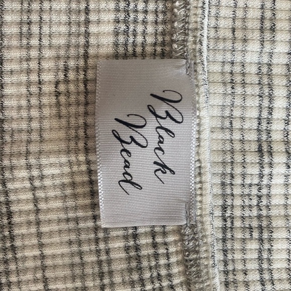 2 Piece Set - Grey/White Matching Short and Cropped Tank Top Set - Picture 2 of 2